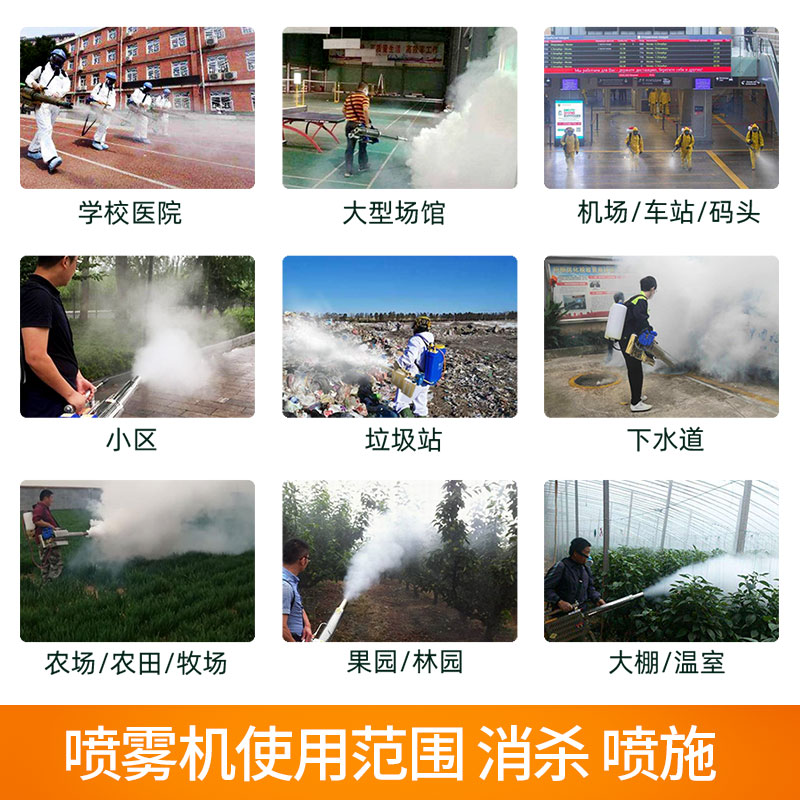 烟雾水雾两用喷雾机/弥雾机120K