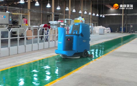 工厂地坪漆洗地机选配纤维垫清洁-美科宁JR-660B