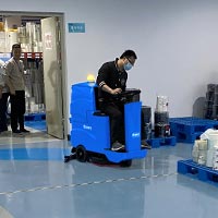 工厂车间洗地机